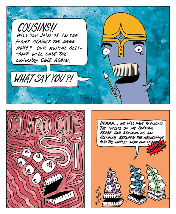 Musical Melodyians, save, whales, comic, sci-fi, love, story, J Sayuri, aliens, music, space, far, away, galaxy,