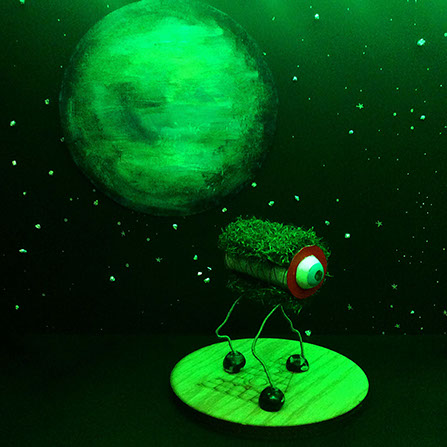 Jeemlo, musical, Melodyian, alien, eyeballs, space, sci-fi, extraterrestrial, music,