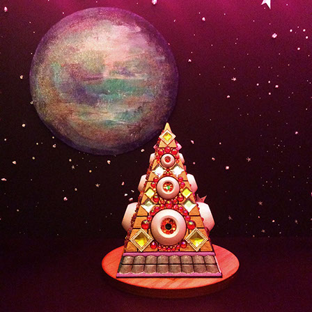 Rashmanoo, musical, Melodyian, alien, eyeballs, space, sci-fi, extraterrestrial, music, 3D printed, robot,