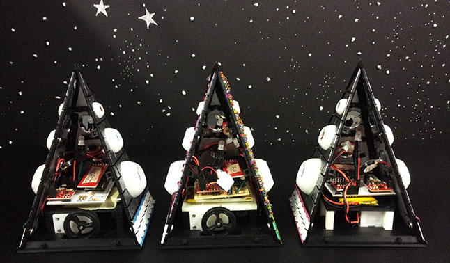 musical, robot, prototype, 3D-printed, plastic, puppet, Melodyian, Primid, Arduino, Bluetooth,